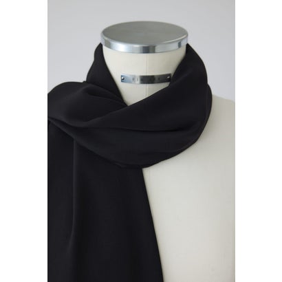 Flowing long stole BLK｜詳細画像