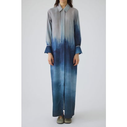SAYORI WADA×RIM.ARK shirt Dress BLU｜詳細画像
