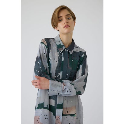 SAYORI WADA×RIM.ARK shirt Dress BLU｜詳細画像