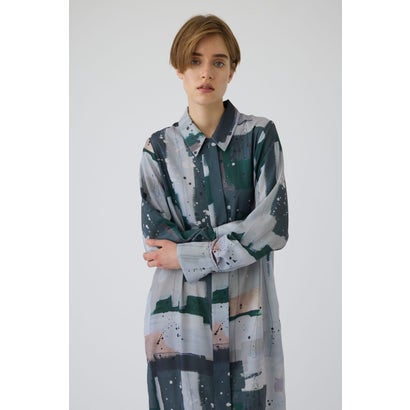 SAYORI WADA×RIM.ARK shirt Dress BLU｜詳細画像