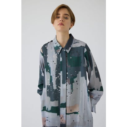 SAYORI WADA×RIM.ARK shirt Dress BLU｜詳細画像