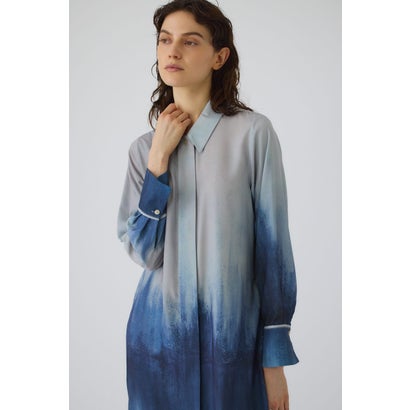 SAYORI WADA×RIM.ARK shirt Dress BLU｜詳細画像
