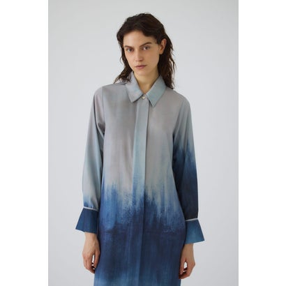 SAYORI WADA×RIM.ARK shirt Dress BLU｜詳細画像
