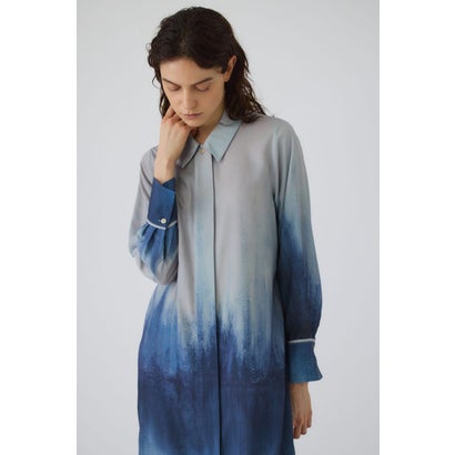 SAYORI WADA×RIM.ARK shirt Dress BLU｜詳細画像