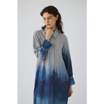 SAYORI WADA×RIM.ARK shirt Dress BLU｜詳細画像
