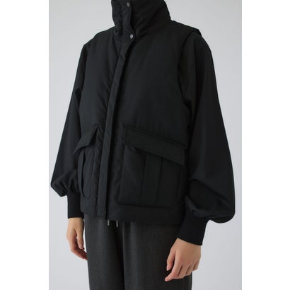 Urban padded vest BLK｜詳細画像