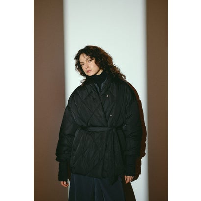 Dolman short down BLK｜詳細画像
