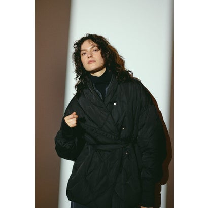 Dolman short down BLK｜詳細画像