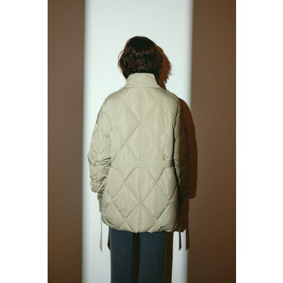 Dolman short down GREIGE｜詳細画像