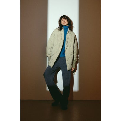 Dolman short down GREIGE｜詳細画像
