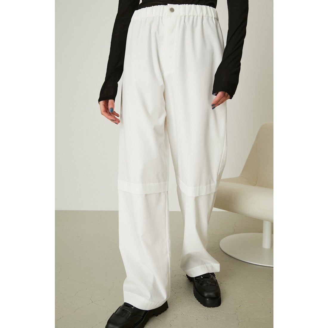 RIM.ARK Boxer shirt pants NVY -靴＆ファッション通販 ロコンド ...