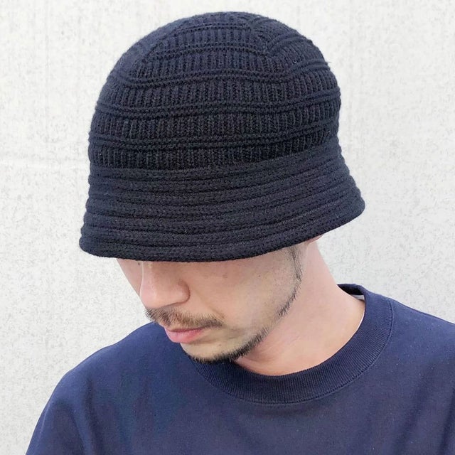 Acrylic Crusher Hat （BLACK）