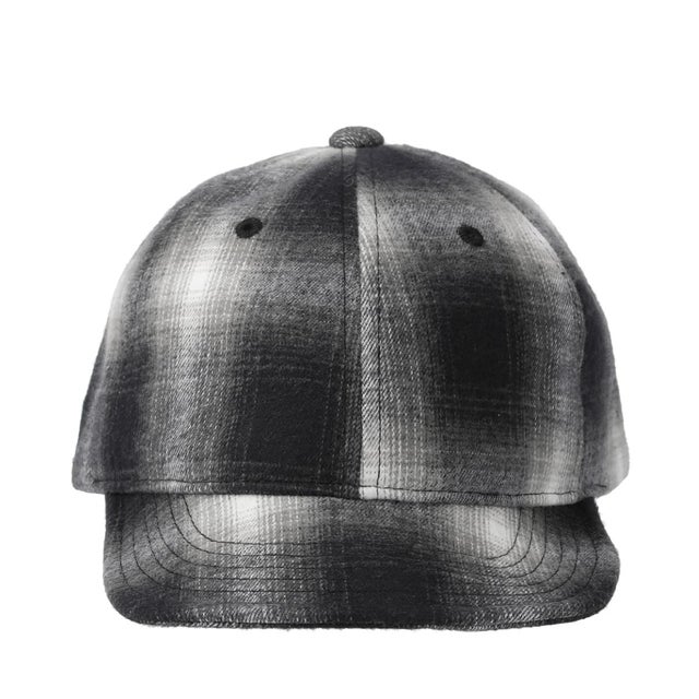 
                    Ombrer Check Short Cap (BLACK) （ブラック）