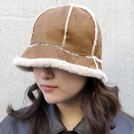 Faux Mouton Metro Hat (BROWN) （ブラウン）