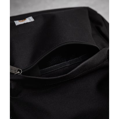 Carhartt カーハート バックパック リュック メンズ レディース デイパック 鞄 ワンポイント CLASSIC BACKPACK A4収納 15538 （ブラック）｜詳細画像