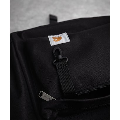 Carhartt カーハート バックパック リュック メンズ レディース デイパック 鞄 ワンポイント CLASSIC BACKPACK A4収納 15538 （ブラック）｜詳細画像