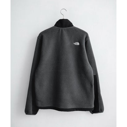 THE NORTH FACE フリース ハーフジップ メンズ レディース 長袖 プルオーバー ワンポイント ロゴ ボア スタンドカラー セミルーズ 16245 （Asphalt Grey/TNF Black）｜詳細画像