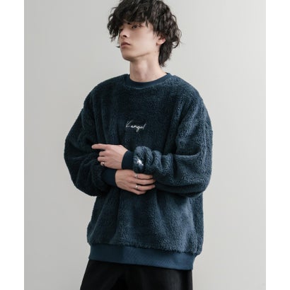 KANGOL カンゴール トレーナー ボア フリース メンズ レディース スウェット シャギーボア オーバーサイズ ビッグシルエット カジュアル 15988 （ブラウン）｜詳細画像