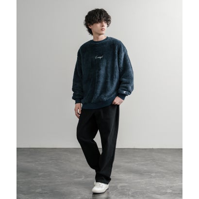 KANGOL カンゴール トレーナー ボア フリース メンズ レディース スウェット シャギーボア オーバーサイズ ビッグシルエット カジュアル 15988 （ブラウン）｜詳細画像