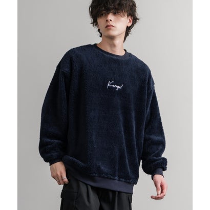 KANGOL カンゴール トレーナー ボア フリース メンズ レディース スウェット シャギーボア オーバーサイズ ビッグシルエット カジュアル 15988 （ブラウン）｜詳細画像