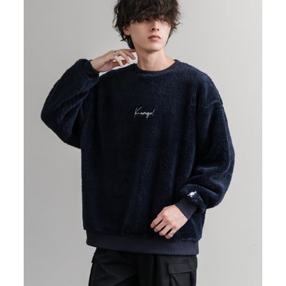 KANGOL カンゴール トレーナー ボア フリース メンズ レディース スウェット シャギーボア オーバーサイズ ビッグシルエット カジュアル 15988 （オフ）｜詳細画像