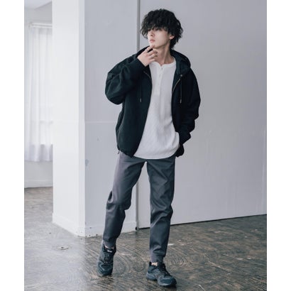 ヒートジョガーパンツ 暖パン 裏起毛 裏フリース 蓄熱 発熱 メンズ レディース イージー スリム テーパード ストレッチ 無地 ウエストゴム 16100 （ライトインディゴ）｜詳細画像