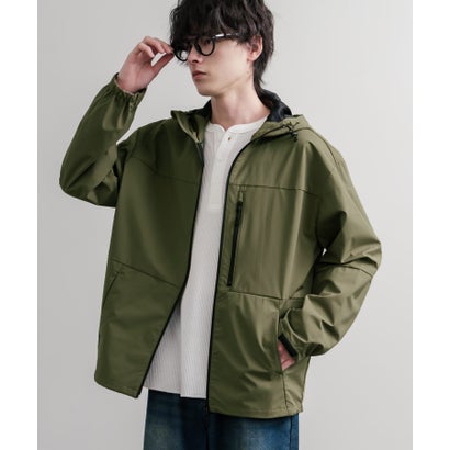 ウィンドブレーカー マウンテンパーカー ブルゾン メンズ レディース ライトアウター メッシュ 耐水 防風 LOGOS Park ロゴスパーク 16454 （47.カーキ）｜詳細画像