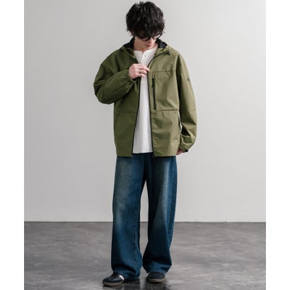 ウィンドブレーカー マウンテンパーカー ブルゾン メンズ レディース ライトアウター メッシュ 耐水 防風 LOGOS Park ロゴスパーク 16454 （24.マスタード）｜詳細画像