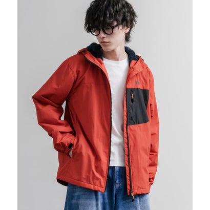 マウンテンパーカー ナイロンジャケット メンズ レディース 撥水 フリース 裏ボア シャギーボア フーディー LOGOS Park ロゴスパーク 16561 （18.ベージュ）｜詳細画像