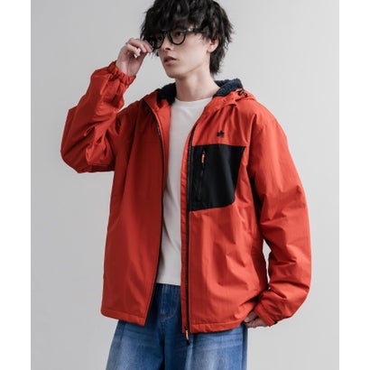マウンテンパーカー ナイロンジャケット メンズ レディース 撥水 フリース 裏ボア シャギーボア フーディー LOGOS Park ロゴスパーク 16561 （10.オレンジ）｜詳細画像