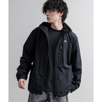 マウンテンパーカー ナイロンジャケット メンズ レディース 撥水 フリース 裏ボア シャギーボア フーディー LOGOS Park ロゴスパーク 16561 （67.ネイビー）｜詳細画像