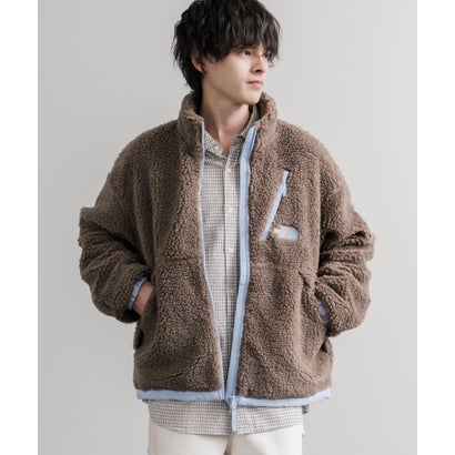 THE NORTH FACE WHITE LABEL COMOR FLEECE JACKET フリースジャケット シープボア メンズ レディース 16564 （DARK BEIGE）｜詳細画像