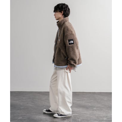 THE NORTH FACE WHITE LABEL COMOR FLEECE JACKET フリースジャケット シープボア メンズ レディース 16564 （VANILLA）｜詳細画像