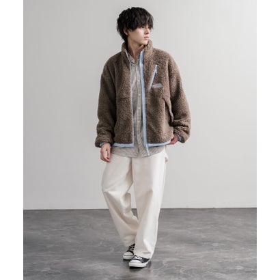 THE NORTH FACE WHITE LABEL COMOR FLEECE JACKET フリースジャケット シープボア メンズ レディース 16564 （BLACK）｜詳細画像