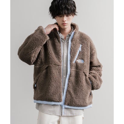THE NORTH FACE WHITE LABEL COMOR FLEECE JACKET フリースジャケット シープボア メンズ レディース 16564 （BLACK）｜詳細画像