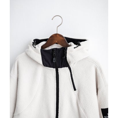 THE NORTH FACE WHITE LABEL TROMS FLEECE JACKET フリースジャケット ショートボア メンズ レディース 16565 （DEEP TAUPE）｜詳細画像