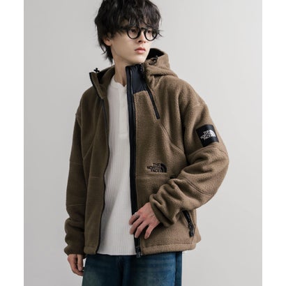 THE NORTH FACE WHITE LABEL TROMS FLEECE JACKET フリースジャケット ショートボア メンズ レディース 16565 （DEEP TAUPE）｜詳細画像