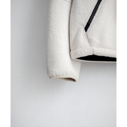 THE NORTH FACE WHITE LABEL TROMS FLEECE JACKET フリースジャケット ショートボア メンズ レディース 16565 （BLACK）｜詳細画像