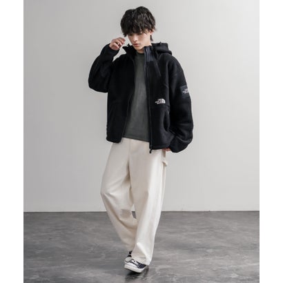 THE NORTH FACE WHITE LABEL TROMS FLEECE JACKET フリースジャケット ショートボア メンズ レディース 16565 （SAND SHELL）｜詳細画像