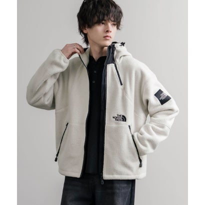 THE NORTH FACE WHITE LABEL TROMS FLEECE JACKET フリースジャケット ショートボア メンズ レディース 16565 （SAND SHELL）｜詳細画像