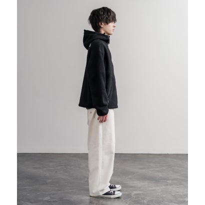 THE NORTH FACE WHITE LABEL TROMS FLEECE JACKET フリースジャケット ショートボア メンズ レディース 16565 （SAND SHELL）｜詳細画像