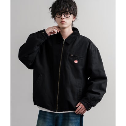 ワークジャケット ダックジャケット ブルゾン メンズ レディース カバーオール オーバーサイズ 中綿キルティング  RED KAP レッドキャップ 16545 （ベージュ）｜詳細画像