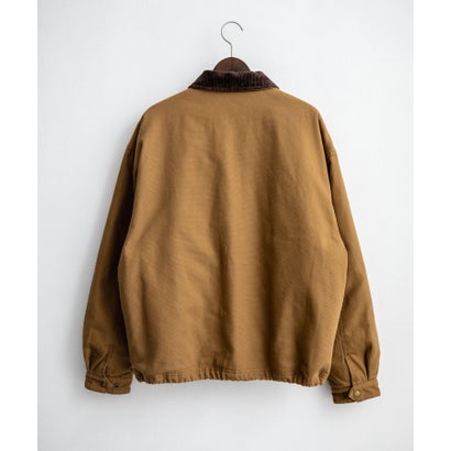 ワークジャケット ダックジャケット ブルゾン メンズ レディース カバーオール オーバーサイズ 中綿キルティング  RED KAP レッドキャップ 16545 （ブラック）｜詳細画像