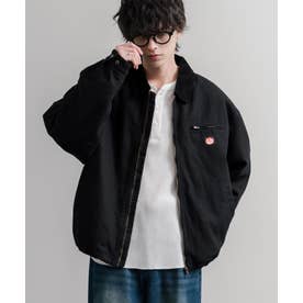 ワークジャケット ダックジャケット ブルゾン メンズ レディース カバーオール オーバーサイズ 中綿キルティング  RED KAP レッドキャップ 16545 （ブラック）