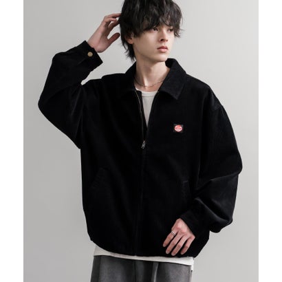 コーデュロイジャケット ワークジャケット ブルゾン メンズ レディース 襟付き オーバーサイズ スイングトップ RED KAP レッドキャップ 16506 （ブラウン）｜詳細画像