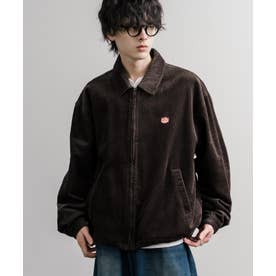 コーデュロイジャケット ワークジャケット ブルゾン メンズ レディース 襟付き オーバーサイズ スイングトップ RED KAP レッドキャップ 16506 （ブラウン）