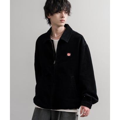 コーデュロイジャケット ワークジャケット ブルゾン メンズ レディース 襟付き オーバーサイズ スイングトップ RED KAP レッドキャップ 16506 （カーキ）｜詳細画像