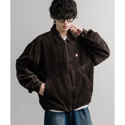 コーデュロイジャケット ワークジャケット ブルゾン メンズ レディース 襟付き オーバーサイズ スイングトップ RED KAP レッドキャップ 16506 （ベージュ）｜詳細画像
