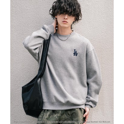 ロッキーモンロー Rocky Monroe MLB メジャーリーグベースボール スウェット 裏起毛 長袖 メンズ レディース トレーナー NYY LAD SD プルオーバー クルーネック 16319 （チャコール(SD)）｜詳細画像