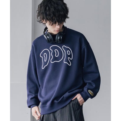 ロッキーモンロー Rocky Monroe ddp ディーディーピー トレーナー バックプリント メンズ レディース スウェット 裏起毛 長袖 グラフィック ロゴ刺繍 オーバーサイズ あったか 16247 （B.ブラック）｜詳細画像